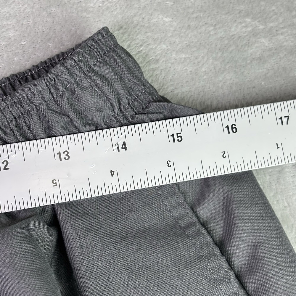 Nike Men's Gray Athletic Swim Trunks Shorts Size XL Lined Beach Surf - Picture 5 of 9